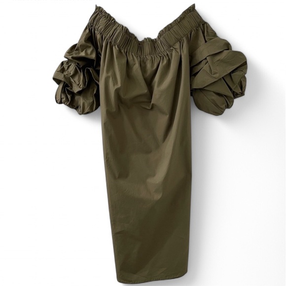 NWT Ina Ruffle Dress, Size S - Picture 1 of 5